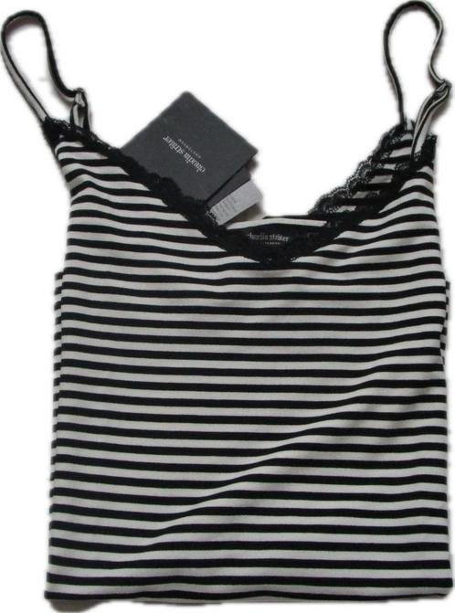 Topje Claudia Sträter, Kleding | Dames, Tops, Nieuw, Maat 38/40 (M), Zwart, Zonder mouw, Ophalen of Verzenden