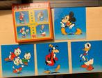 Oude 4-in-1 puzzel Donald Duck /Disney, Ophalen of Verzenden, 10 tot 50 stukjes, Gebruikt