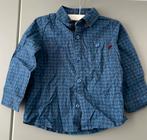 Blouse overhemd met fiets (velocipede) blauw, Ophalen of Verzenden, Zo goed als nieuw, Jongetje, Overhemdje of Bloesje