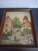 Schilderij rich dreyer, Antiek en Kunst, Ophalen of Verzenden