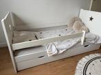 Petit Amelie peuterbed & kledingkast, Kinderen en Baby's, Kinderkamer | Bedden, Ophalen, Gebruikt, 70 tot 85 cm, 140 tot 160 cm