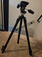 Manfrotto 055XDB, 804RC2 Statief, Gebruikt, 175 cm of meer, Met balhoofd, Ophalen of Verzenden