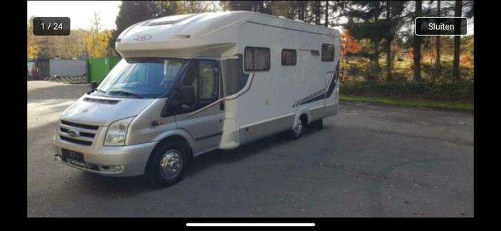 LMC Liberty 708 TI – 2009 – 85.000 km, Caravans en Kamperen, Campers, Particulier, tot en met 4, Half-integraal, LMC, Ford, Diesel