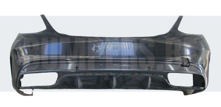 Bumper MERCEDES C KLASSE W205 C63 AMG SEDAN FL CARBON 18-22, Auto-onderdelen, Carrosserie en Plaatwerk, Bumper, Achter, Gebruikt