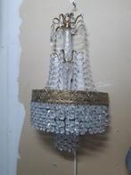 Kristallen wandlamp.45 Cm hoog zie foto, Antiek en Kunst, Ophalen