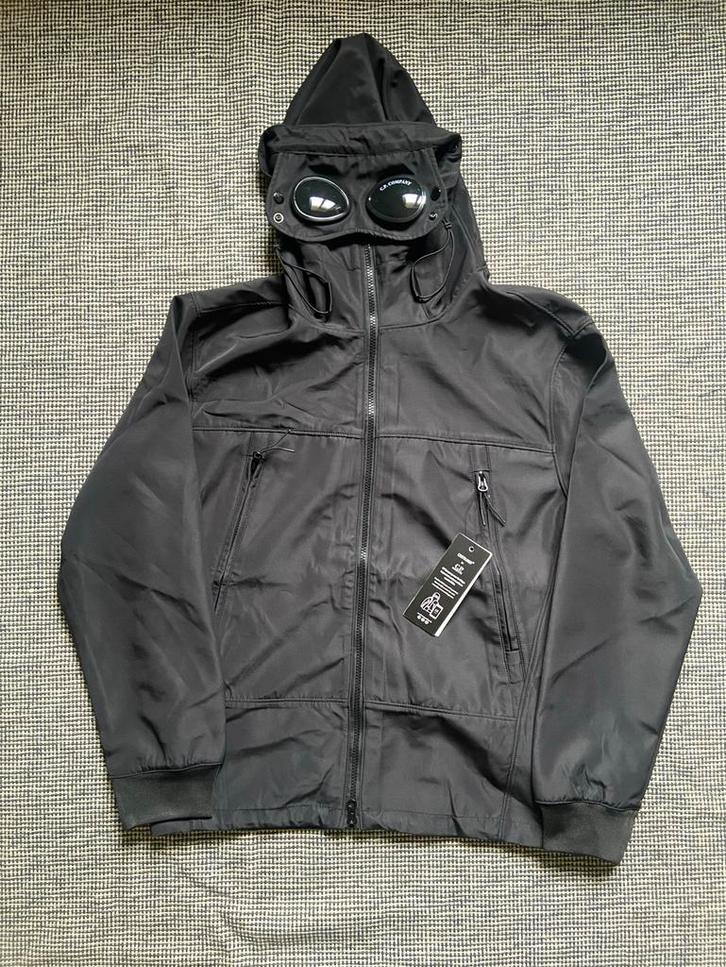 CP Company Softshell Goggle Jacket - Maat M - Nieuw, Kleding | Heren, Jassen | Winter, Nieuw, Maat 48/50 (M), Zwart, Ophalen of Verzenden