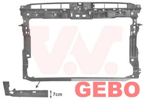 Volkswagen golf 7 2012/2017 voorfront 5G0 805 588 AC NIEUW, Auto-onderdelen, Carrosserie en Plaatwerk, Bumper, Volkswagen, Voor