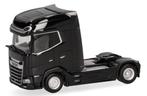 Herpa 315791-003 – DAF XG+, zwart (NL) 1:87, Verzenden, Nieuw, Bus of Vrachtwagen, Overige merken