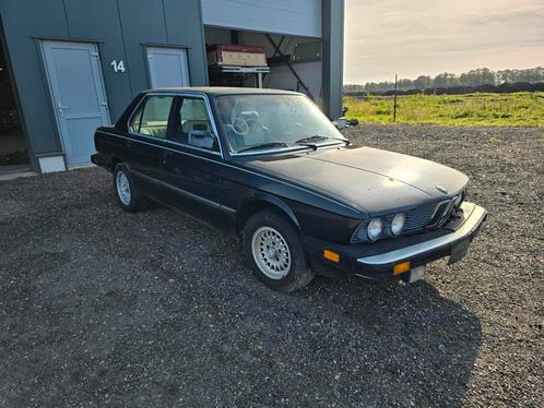 BMW 535I E28 1985 USA-title, Auto's, BMW, Particulier, 5-Serie, Benzine, Sedan, Automaat, Zwart, Beige, Leder, Achterwielaandrijving