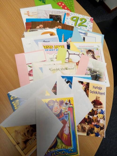 30 gelukwens kaarten nieuw samen in 1 koop, Diversen, Wenskaarten, Nieuw, Ophalen of Verzenden