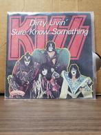 Kiss - Dirty livin'/Sure know something, Cd's en Dvd's, Vinyl Singles, Pop, Gebruikt, Ophalen of Verzenden, 7 inch