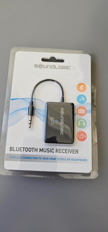 Bluetooth music receiver wireless voor stereo of headset