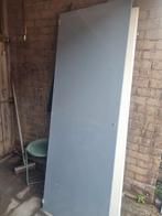 Meterkast deur - Grijs, Gebruikt, 80 tot 100 cm, Binnendeur, Ophalen of Verzenden