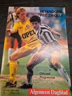 FEYENOORD  - PEC ZWOLLE, Verzamelen, Sportartikelen en Voetbal, Ophalen of Verzenden, Feyenoord