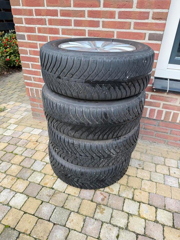 4x VW Lichtmetalen Velgen 16 inch, Auto diversen, Auto-accessoires, Gebruikt, Ophalen