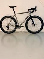 J.Guillem Atalaya Titanium Gravelbike Sram Force  56/L, 28 inch, Gebruikt, 10 tot 15 versnellingen, 53 tot 57 cm