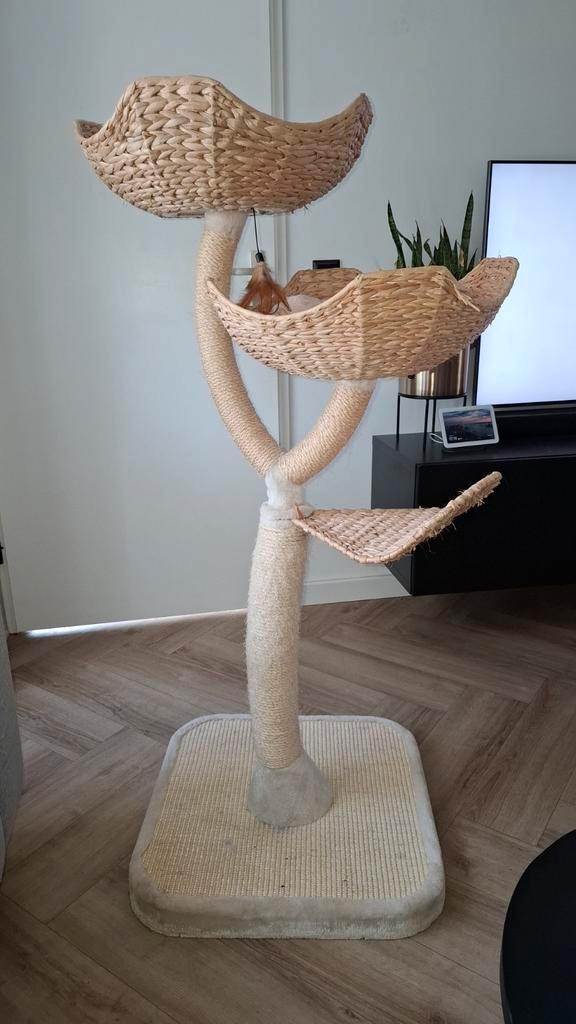 Katten krabpaal, Dieren en Toebehoren, Krabmeubelen, Gebruikt, Krabpaal, Ophalen
