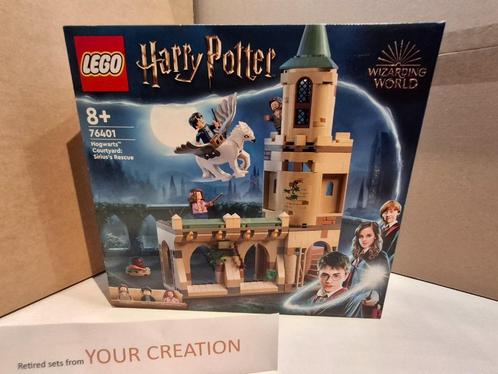 Lego 76401 Harry Potter Hogwarts Courtyard Sirius Rescue., Kinderen en Baby's, Speelgoed | Duplo en Lego, Nieuw, Lego, Complete set