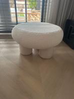 Teddy poef als nieuw, Huis en Inrichting, Ophalen, Rond, Minder dan 50 cm, Zo goed als nieuw