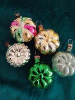 Oude kerstballen van glas, Diversen, Kerst, Ophalen of Verzenden, Zo goed als nieuw
