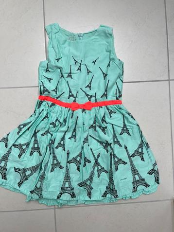 Name It zomerjurk maat 134 mint groen beschikbaar voor biedingen