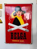 BELGA vander Elst emaille reclamebord, Ophalen