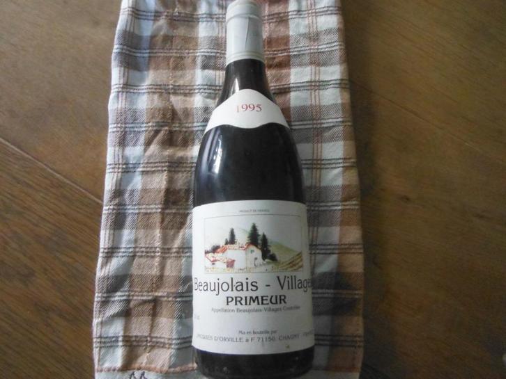 Beaujolais Villages Primeur, 1995, Verzamelen, Wijnen, Nieuw, Rode wijn, Frankrijk, Vol, Verzenden