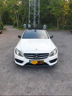 Originele Mercedes W205 C-Klasse Grill hoogglans zwart/chrom, Gebruikt, Voor, Mercedes-Benz, Ophalen of Verzenden