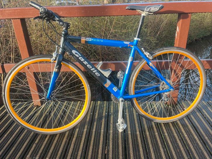 Gazelle Primavera Hybride fitnessbike sportfiets, Fietsen en Brommers, Fietsen | Racefietsen, Zo goed als nieuw, Gazelle, Meer dan 20 versnellingen