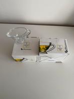 Glazen borrelglaasjes of sauzbakje nieuw in doos, Verzamelen, Glas en Borrelglaasjes, Ophalen of Verzenden, Nieuw, Borrel- of Shotglas