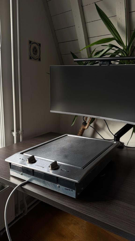 Miele CS1326Y Tepan Yaki Domino Kookplaat, Witgoed en Apparatuur, Grillplaten, Gebruikt, Ophalen