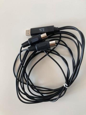 MIDI naar USB interface (TIE 1i1o) beschikbaar voor biedingen
