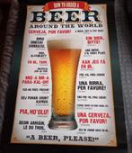 Bier poster, Ophalen of Verzenden, A1 t/m A3, Film en Tv