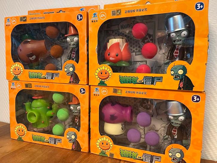 Plants vs. Zombies Actiefiguren Playstation Ipad, Kinderen en Baby's, Speelgoed | Actiefiguren, Nieuw, Ophalen of Verzenden