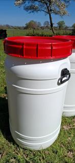 Curtec breedhals tonnen voerton etenswaren, 150 liter of meer, Ophalen, Zo goed als nieuw, Kunststof