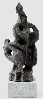Klaas Boonstra - Bronzen sculptuur: 'Vrije vormen' - 1996, Ophalen of Verzenden