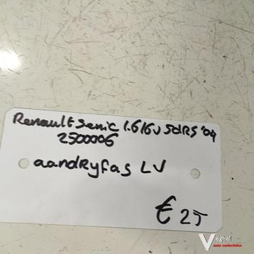Renault scenic 1.6 16v 5drs 2004 Wagennr 2500006  Aandrijfas beschikbaar voor biedingen