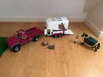 Schleich horse club paarden trailer compleet, Ophalen, Zo goed als nieuw