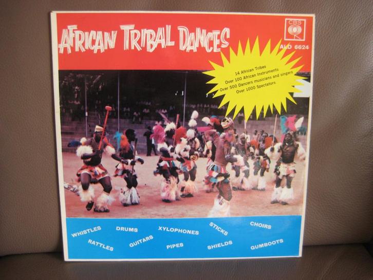 African Tribal Dances, Cd's en Dvd's, Vinyl | Wereldmuziek, Zo goed als nieuw, Overige soorten, 12 inch, Ophalen of Verzenden