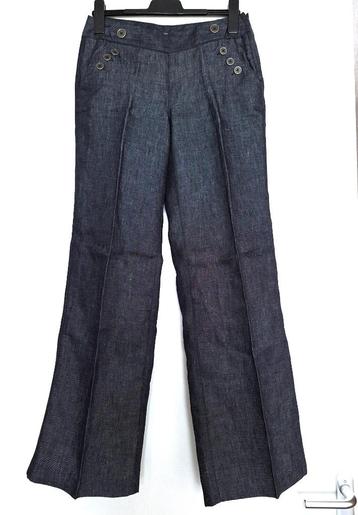 Nieuwe linnen jeansbroek - RW& CO - vermoedelijk maat 38-40 beschikbaar voor biedingen