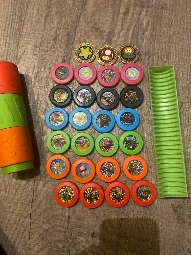 Mario Kart Munten 2018 Spaaractie Plus, Ophalen of Verzenden, Gebruikt