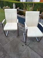 6 witte Henders & Hazel eetkamerstoelen, Ophalen