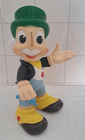 Jiminy Cricket ( Japie Krekel )Vintage Disney Ledraplastic  beschikbaar voor biedingen