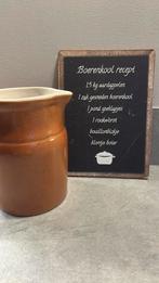 Boerenkoolrecept….landelijke keuken, Huis en Inrichting, Ophalen of Verzenden, Zo goed als nieuw