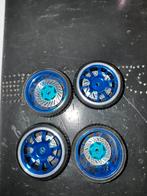 Drift banden hard compound rem schijfjes en blauwe velgen, Hobby en Vrije tijd, Modelbouw | Radiografisch | Auto's, Ophalen of Verzenden