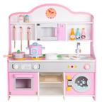 Mini Houten Speelkeuken | Kinderkeuken 62 x 30 x 72cm, Ophalen of Verzenden, Gebruikt, Hout, Speelkeuken