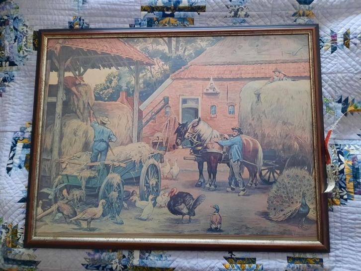 Jetses Vara spaarop actie posters 2x in lijst. 1x in koker, Antiek en Kunst, Kunst | Schilderijen | Klassiek, Ophalen