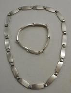 Zilveren vintage set collier + armband van Esprit nr.1686, Sieraden, Tassen en Uiterlijk, Kettingen, Verzenden, Zo goed als nieuw