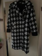 Leuke teddy jas - Maat 44 /46 zwart /wit, Maat 42/44 (L), Ophalen of Verzenden, Zo goed als nieuw, Ilaliaans