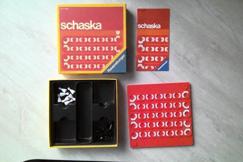Schaska - bordspel, Hobby en Vrije tijd, Gezelschapsspellen | Bordspellen, Gebruikt, Een of twee spelers, Ophalen of Verzenden